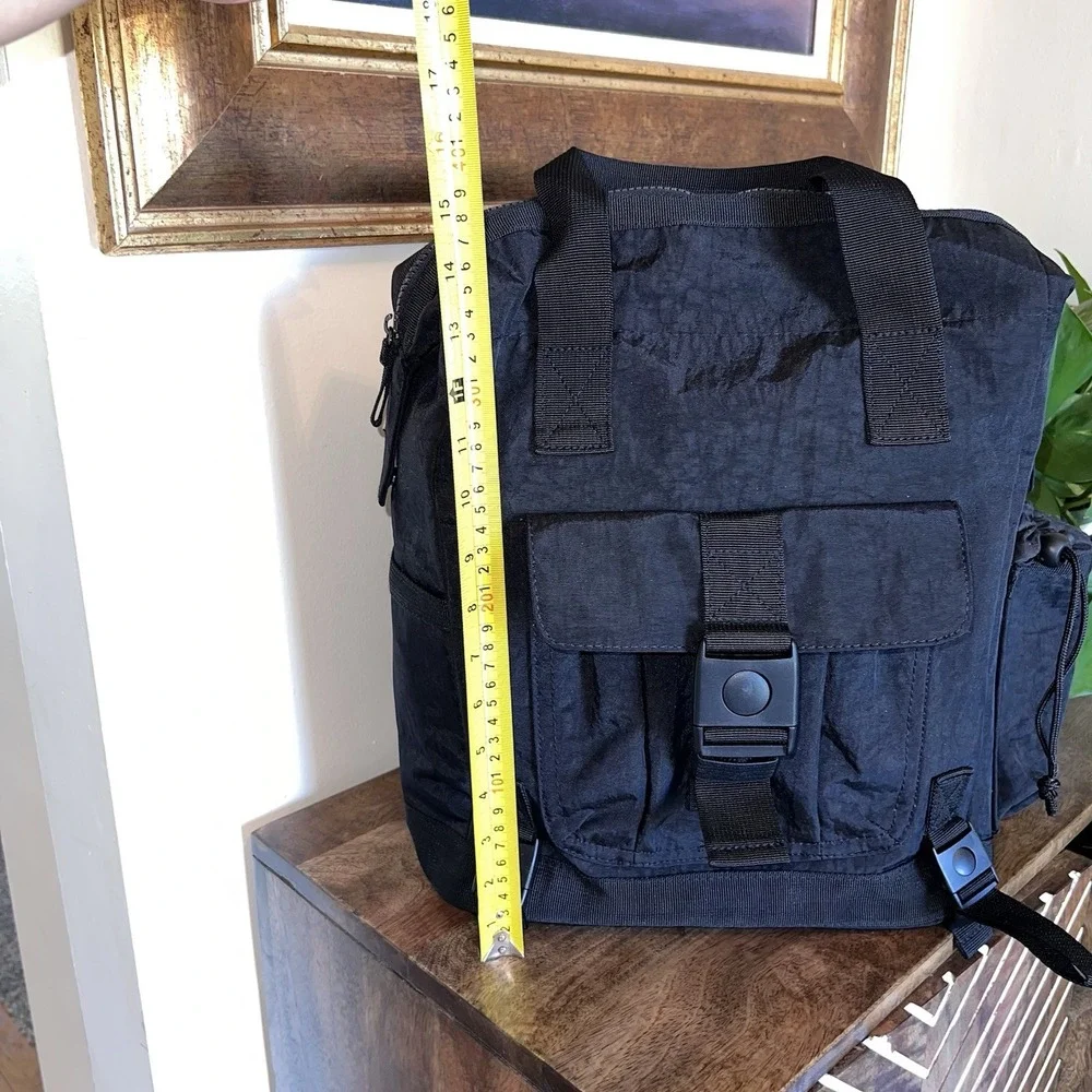 Tommy Bahama Convertible Black Backpack‎ Laptop Bag Multiple Pocket Padded